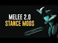 All Melee 2 0 Stance Mods Combo Animations W Timestamps Warframe