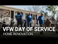VFW Day of Service Veterans Repair a Fellow Veteran s Home
