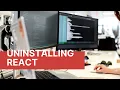 How to uninstall react npm Tutorial npm install and uninstall npm Tutorial For Beginners