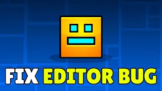 How To Fix Geometry Dash Editor Bug 2026 - Full Guide