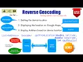 Location Aware Android Apps - Part 7 Reverse Geocoding Getting address from location info