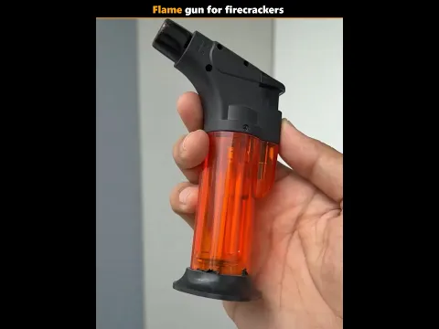 Diwali में crackers के लिए Flame Gun #diwali #flamegun #viralvideos