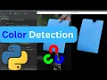 OpenCV Python Tutorial - Color Detection