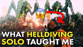 I learned HOW TO SOLO HELLDIVE IN 3 DAYS