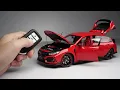 Lagu Unboxing of Honda Civic Type R 1:18 Scale (💖 Super Realistic Diecast Model)