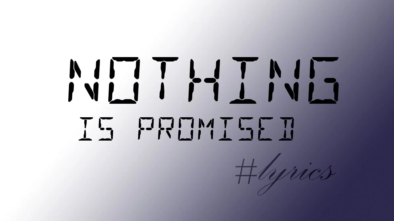 rihanna - nothing is promised [lyrics]