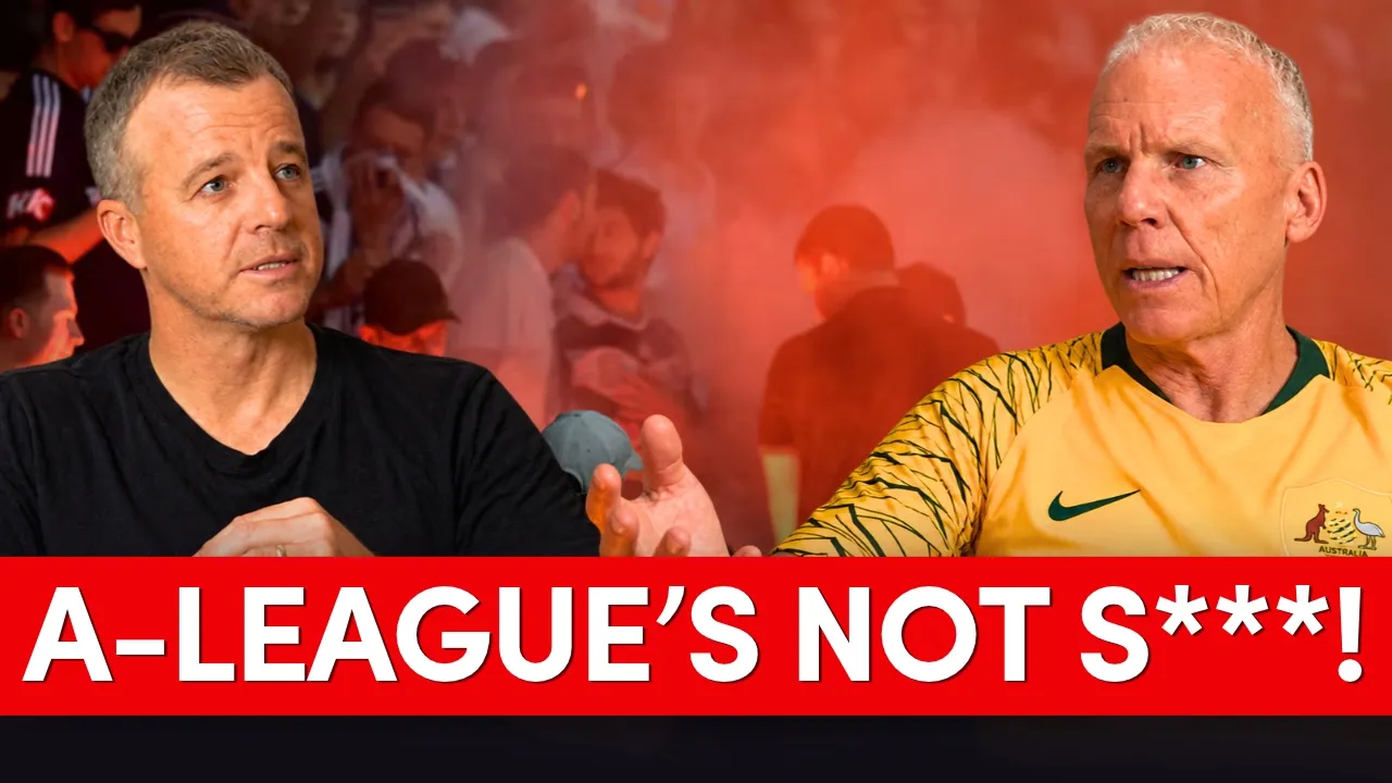 The A-League's not s*** - it's a breeding ground for today's current Socceroos squad