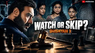 Drishyam 3 The Conclusion: WATCH OR SKIP? Ajay Devgn vs Jaideep Ahlawat Honest Review & Verdict