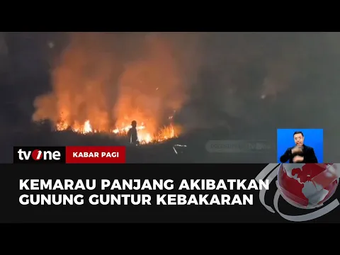 Gunung Guntur Garut Kebakaran