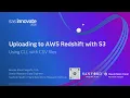 Uploading to AWS Redshift via S3 from SAS 9 A Practical Guide to High Performance Loads
