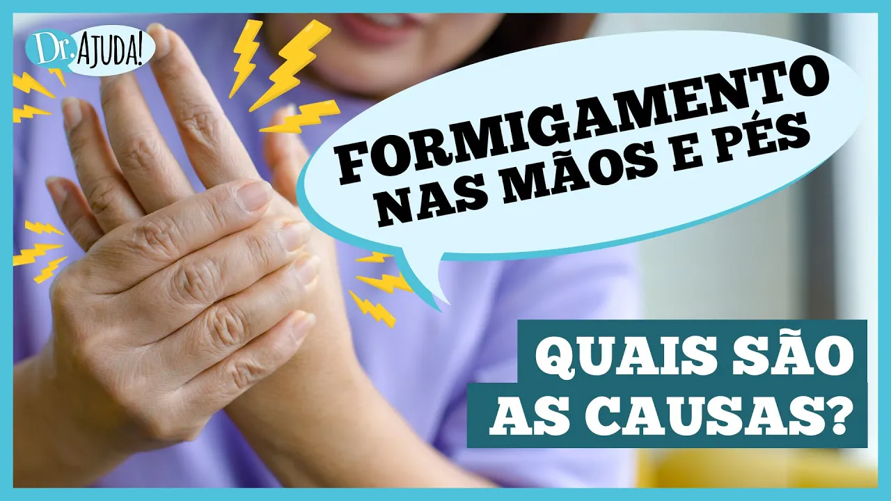 Você sente FORMIGAMENTO nas MÃOS e nos PÉS? Saiba o que pode ser! #cérebro #neurologia