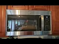 GE JVM6175SKSS 1 7 Cu Ft Over-the-Range Sensor Microwave Oven Stainless Steel Bundle Review