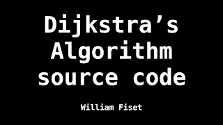 Dijkstra s Shortest Path Algorithm Source Code Graph Theory