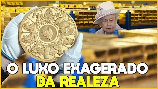 O LUXO EXAGERADO DA RAINHA ELIZABETH II E DA REALEZA BRITÂNICA