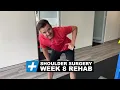 Shoulder Surgery - Week 8 Rehab Exercises Tim Keeley Physio REHAB