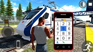 VANDHE BHARAT TRAIN 🚂 CHEAT CODE ADD IN INDIAN BIKE DRIVING 3D | INDIAN BIKE DRIVING 3D NEW UPDATE