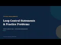 Python Loop Control Statements Break Continue Pass Python Tutorial Lecture 10