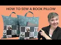 How To Sew A Book Pillow
