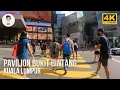 Lagu Walking from Bukit Bintang To Pavilion | Shopping Mall | Kuala Lumpur | Walking Tour 2022 [4K]