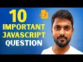 10 Most Important JavaScript Interview Questions Explained Simply