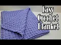 Easy Crochet Blanket Crochet Beginner Blanket Bag O Day Crochet Tutorial