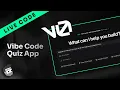 Code Vercel V0 Quiz App