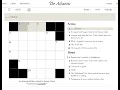 The Atlantic Crossword 2026