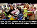 Stores Closed on Thanksgiving Day