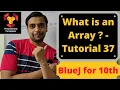 What is an Array - BlueJ for X Class ICSE