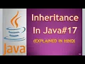 Inheritance In Java Types of Inheritance Part-3 Hindi
