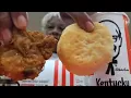 KFC in Restaurant Mukbang withCarters Eat