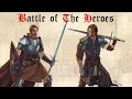 Star Wars: Battle of The Heroes \u0026 Battle Over Coruscant (Medieval Style)