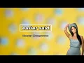 Kacey Musgraves - easier said (Lyrics)