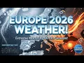 Europe 2026 Weather Calendar Month-by-Month Extreme Forecast