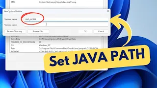 How to Setup Java Path in Windows 11 Permanently
