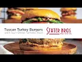 Tuscan Turkey Burgers with Sun-Dried Tomato Aioli