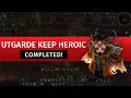Utgarde Keep Heroic Wrath of the Lich King Classic WotLK Classic Warlock Gnome