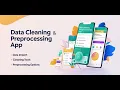 Data Cleaning Preprocessing Application Building using Streamlit