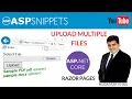 Upload multiple Files in ASP Net Core Razor Pages