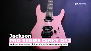 Download Jackson Pro Series Dinky DK2 in Satin Burgundy Mist MP3