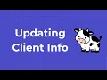 Ask Double Updating Client Information
