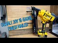 DEWALT 20V MAX 15 Gauge Angled Finish Nailer DCN650B Review Ditch the Compressor Go Cordless
