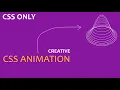 CSS 3D Wavy Circle Loading Animation Effects using Html CSS Only