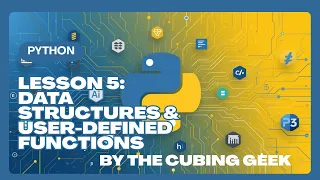 Python lesson 5 Data Structures and user-defined functions