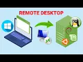Windows Remote Desktop to Linux Mint Ubuntu Debian
