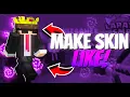 How to make skin like senpaispider Aadiness SenpaiSpider