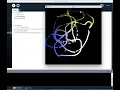 Processing trial dots making lines