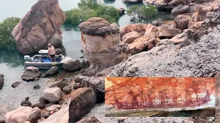 Ep 304 | Five Men in a Canoe Rock Art, Palm Bay, Kimberley, Sailing Nutshell