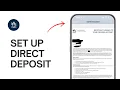 How to Set Up Direct Deposit with USAA Bank
