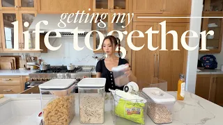 Week In My Life 🧺 home organizing, easy meals, closet clean out, groceries & a music festival